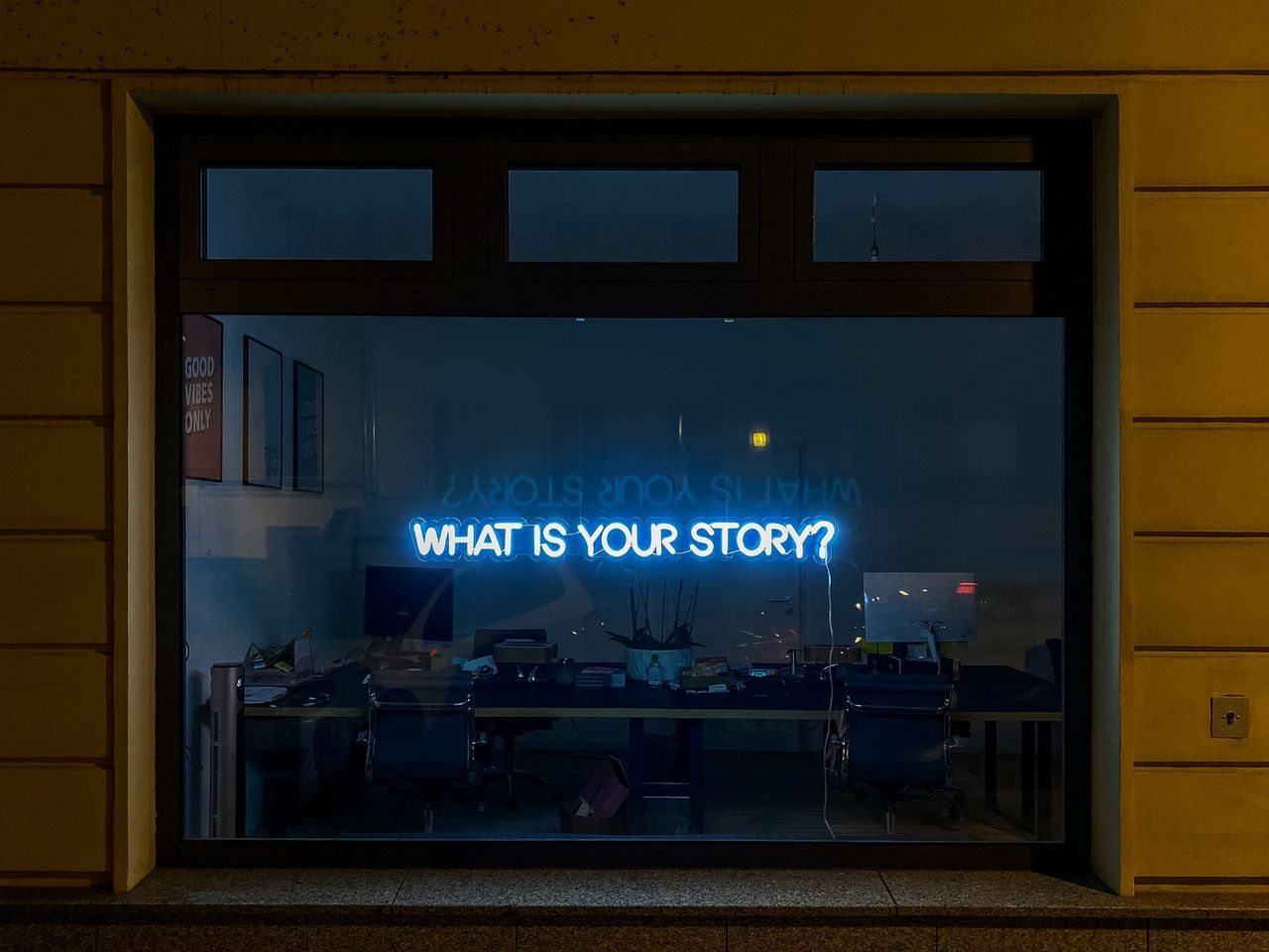 Don't tell your stories
