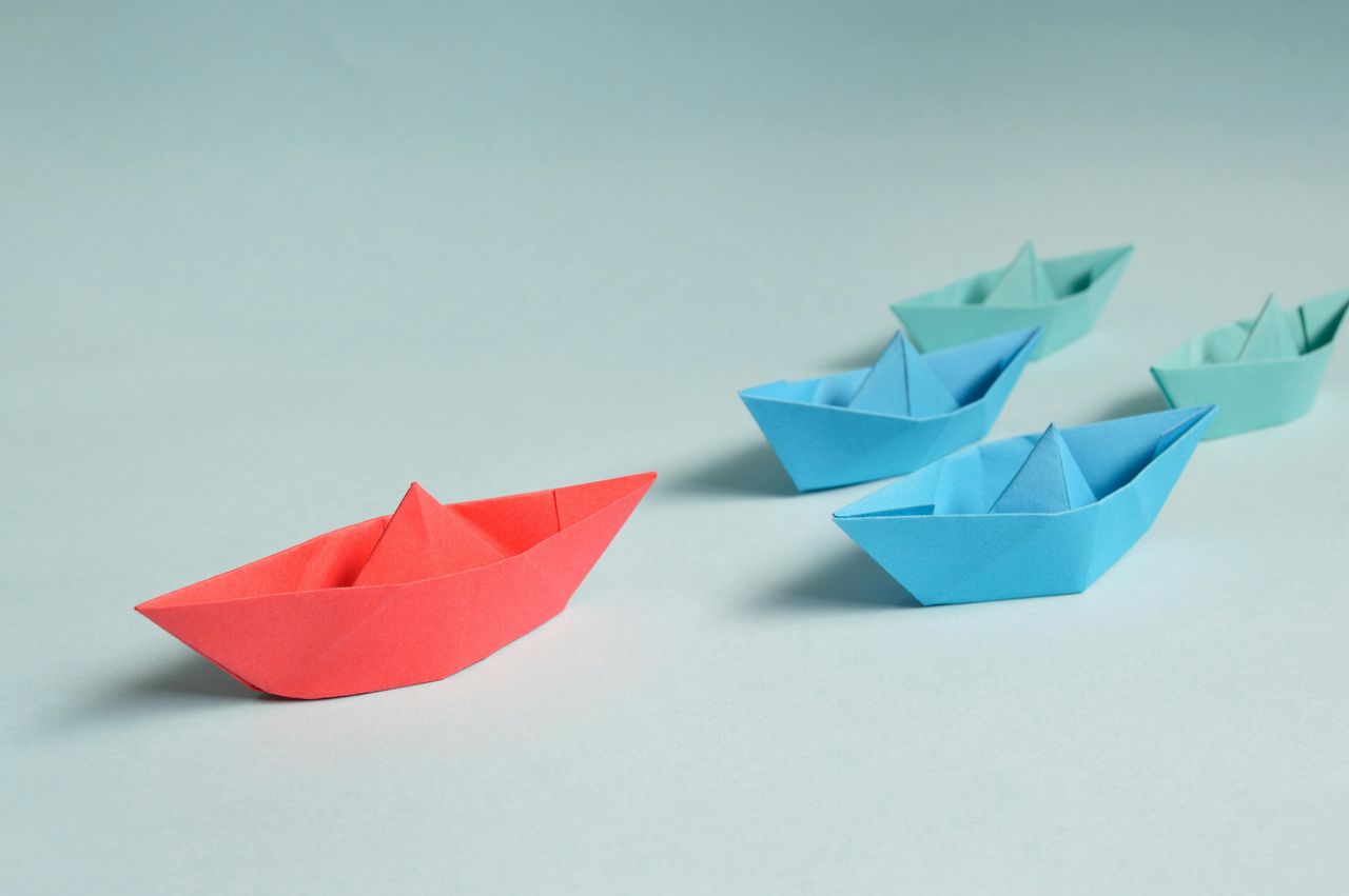 Leader leads