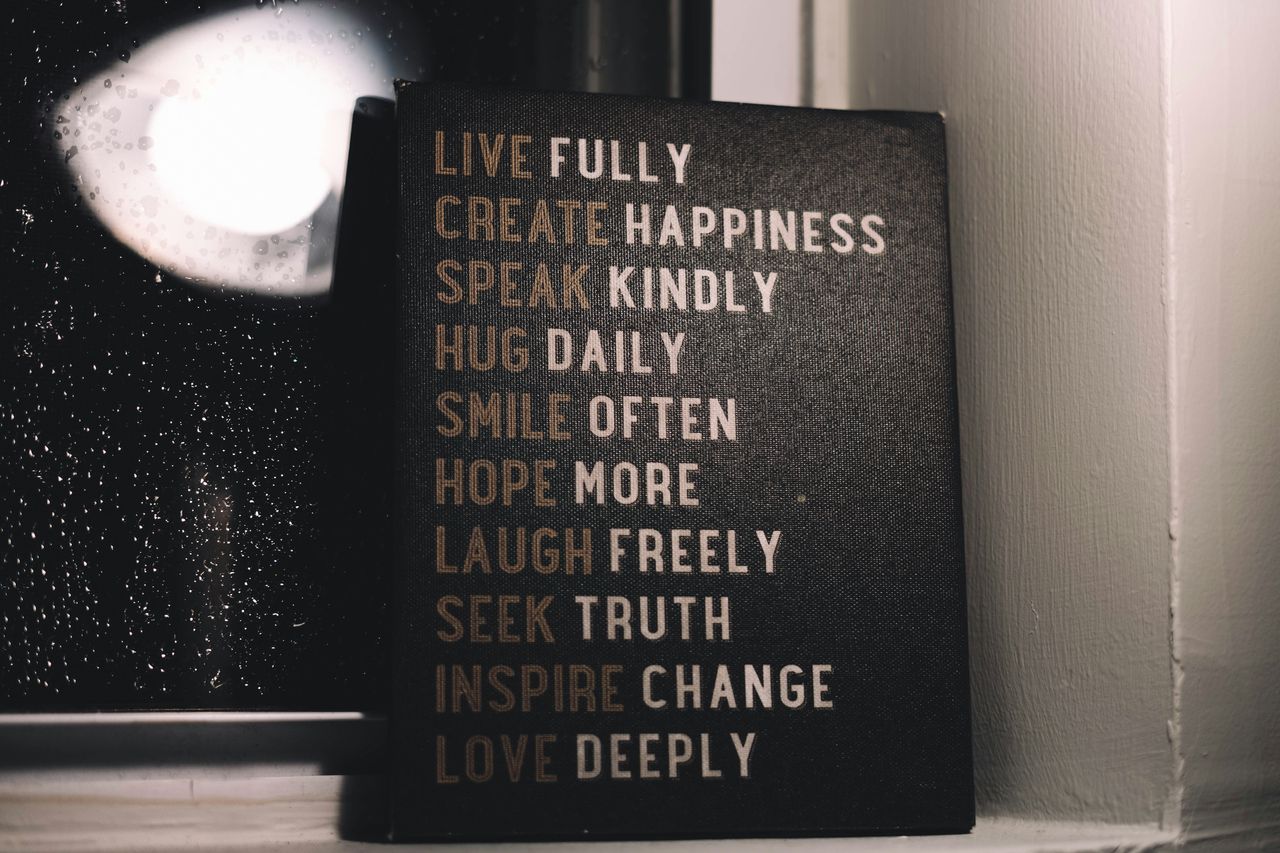 Begin with the end in mind